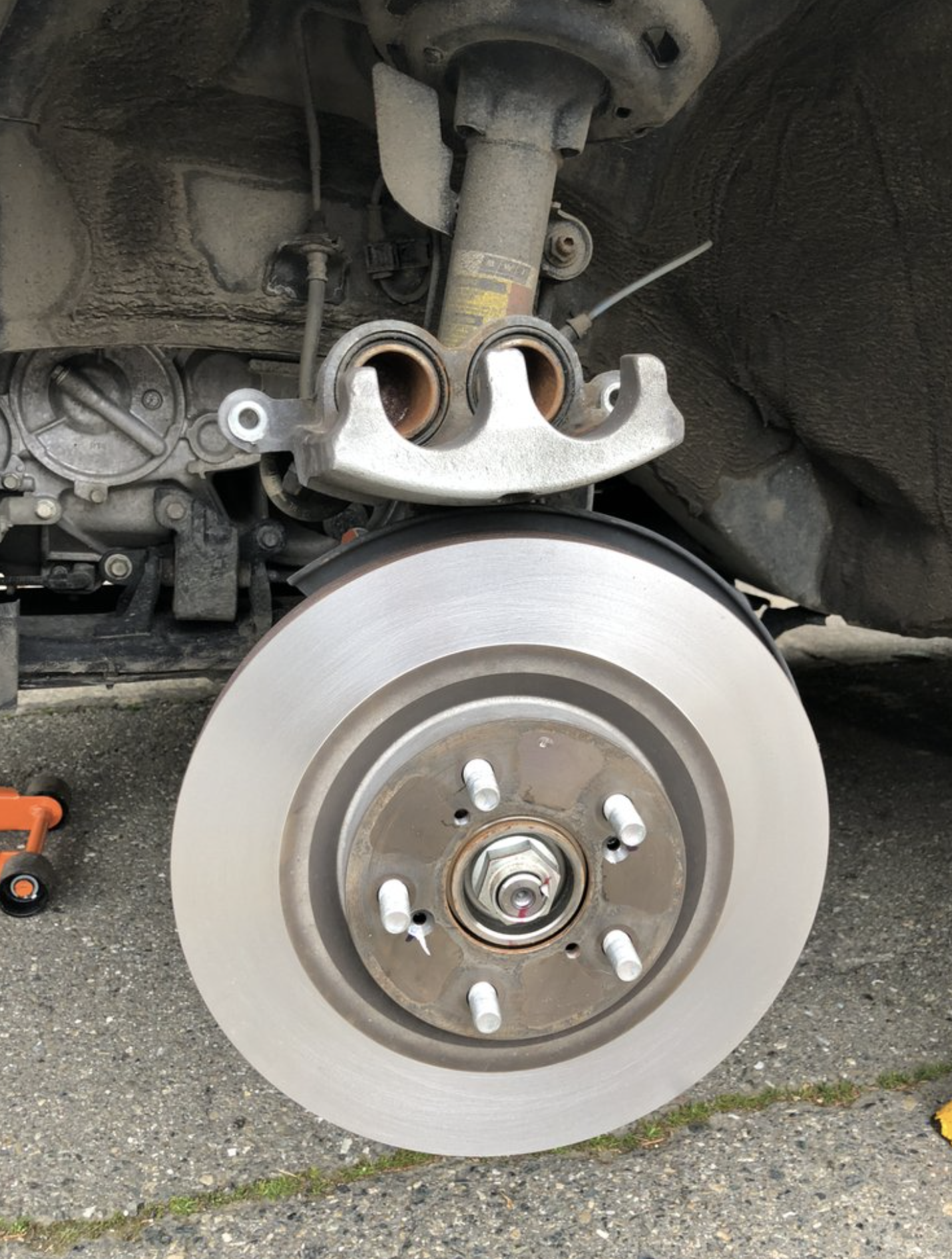 this image shows brake repair in Long Beach, CA
